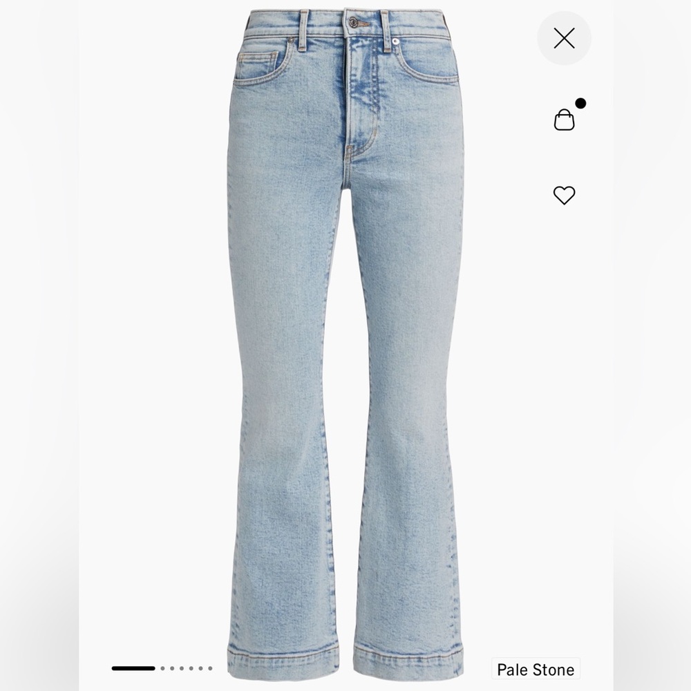 Veronica Beard High Rise Ankle Jeans